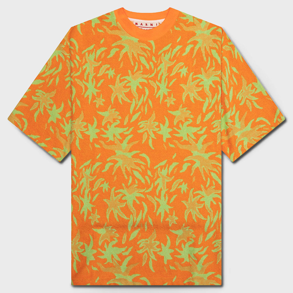 Jacquard T-Shirt - Carrot