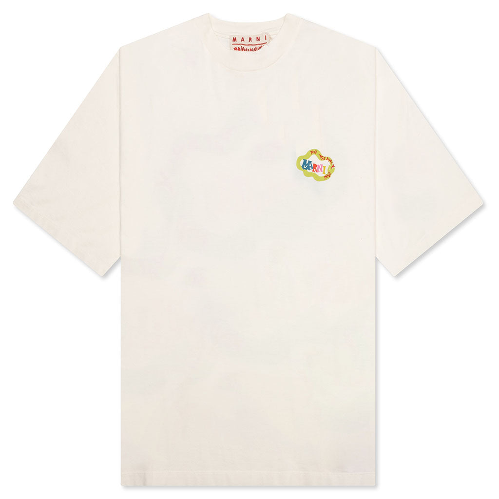 Snake Logo T-Shirt - Limestone