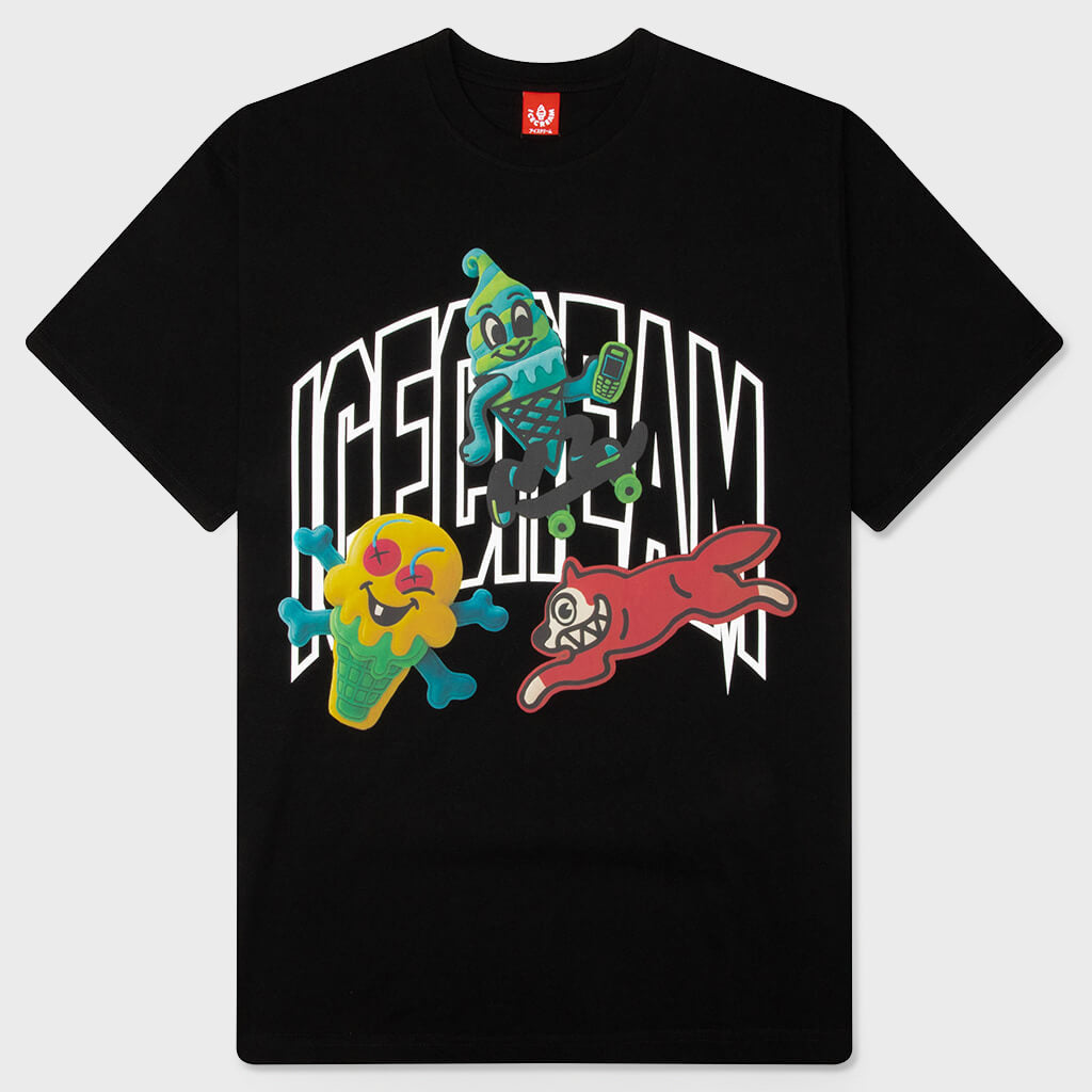 Marshmallow S/S Tee - Black