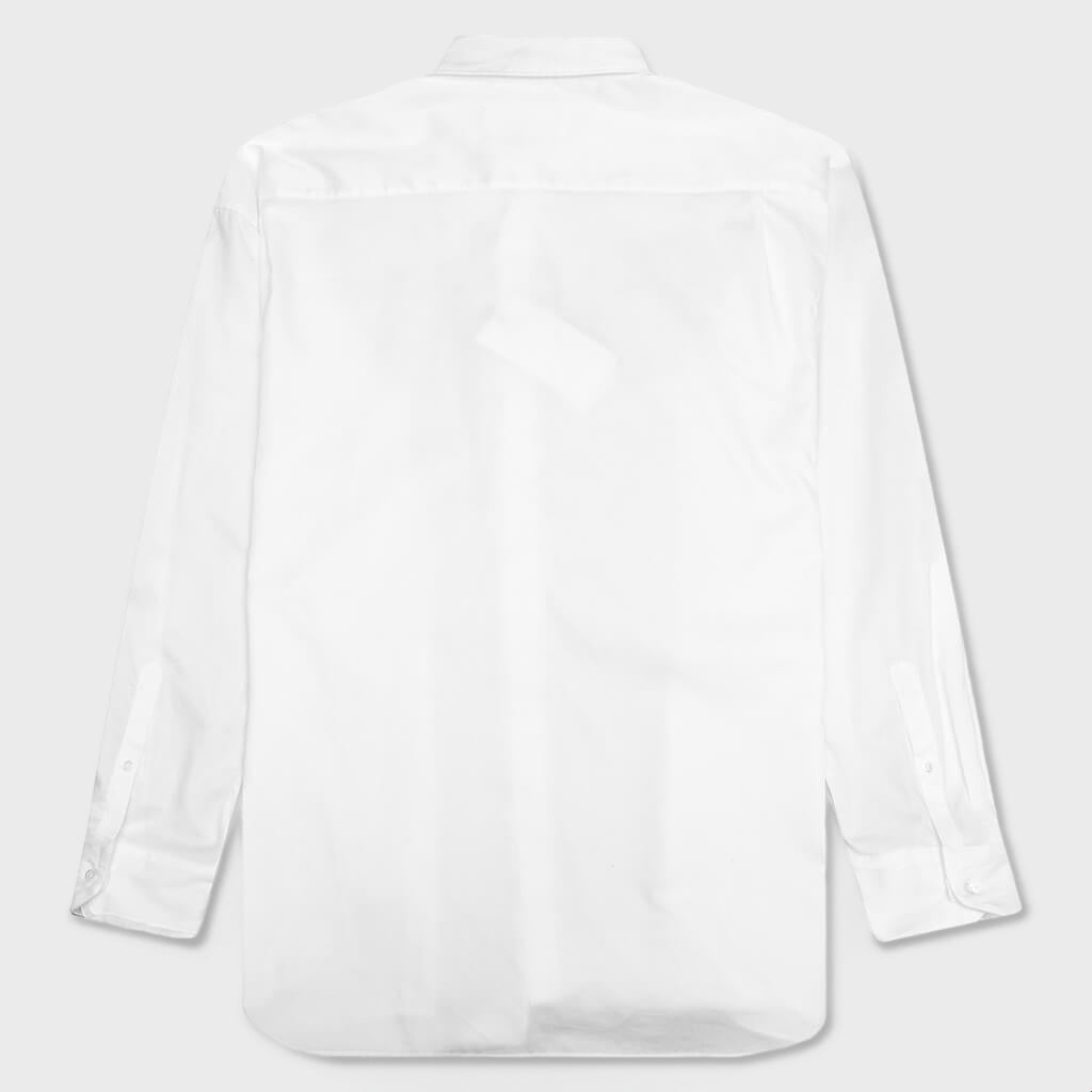 Long Cotton Shirt - White