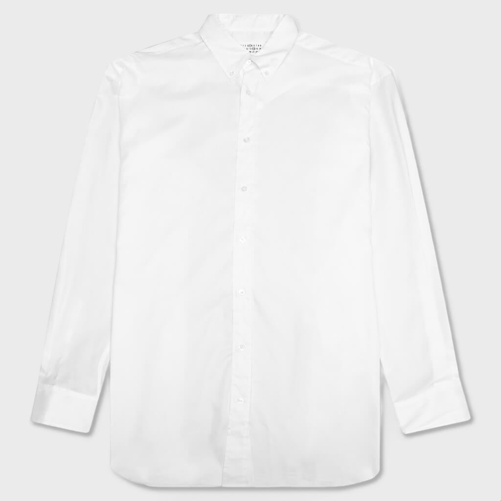 Long Cotton Shirt - White