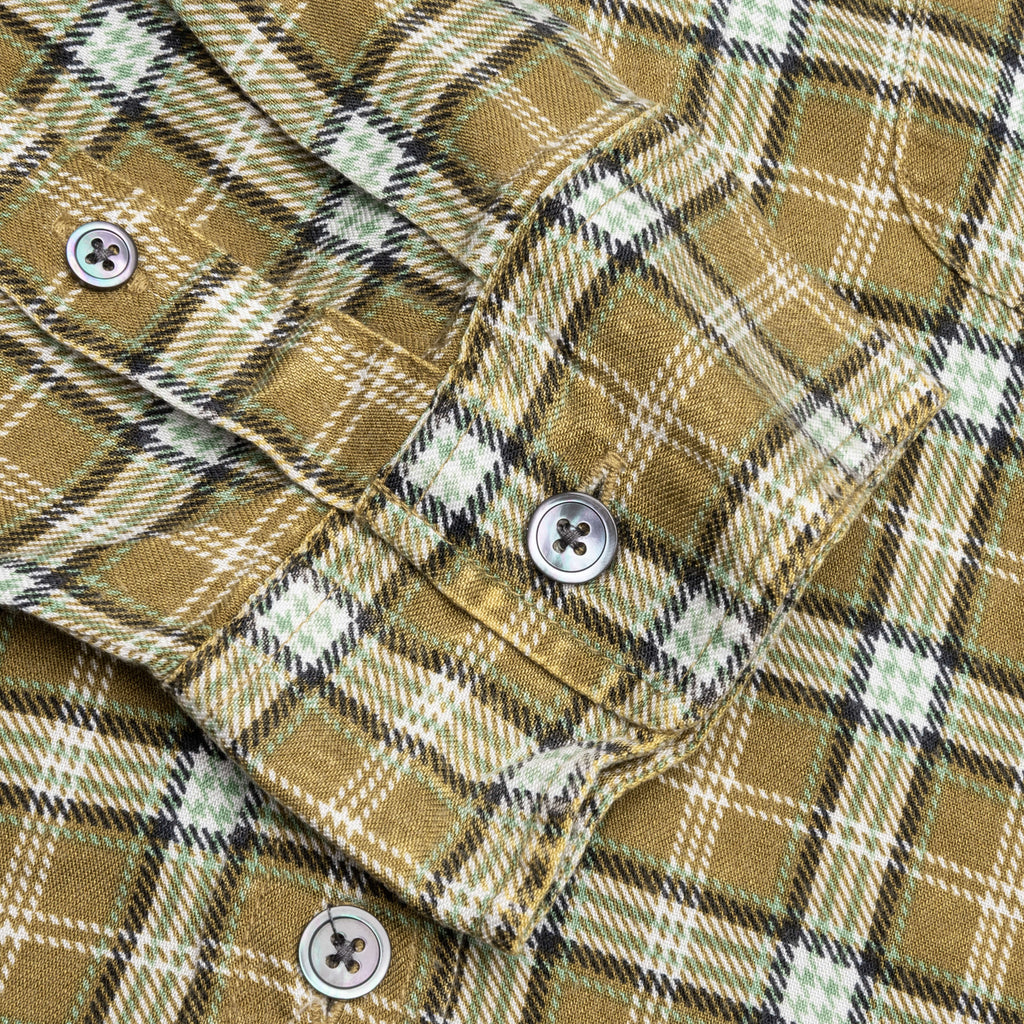 Matthew Plaid Shirt - Gold