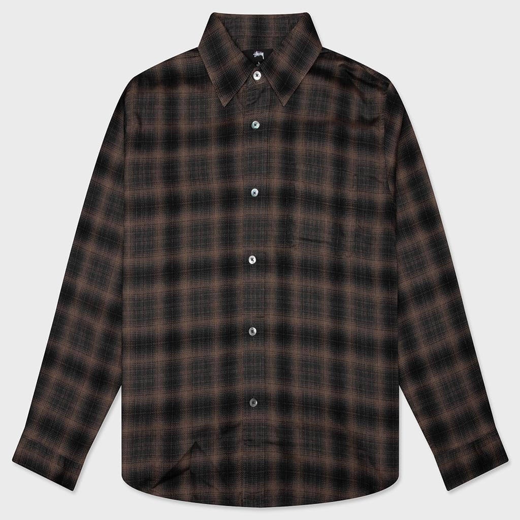 Matthew Plaid Shirt - Brown