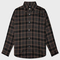 Matthew Plaid Shirt - Brown