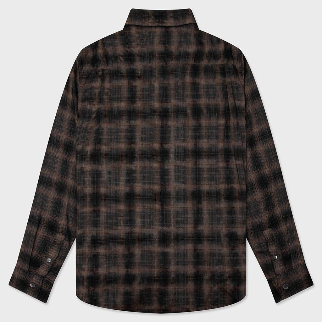 Matthew Plaid Shirt - Brown