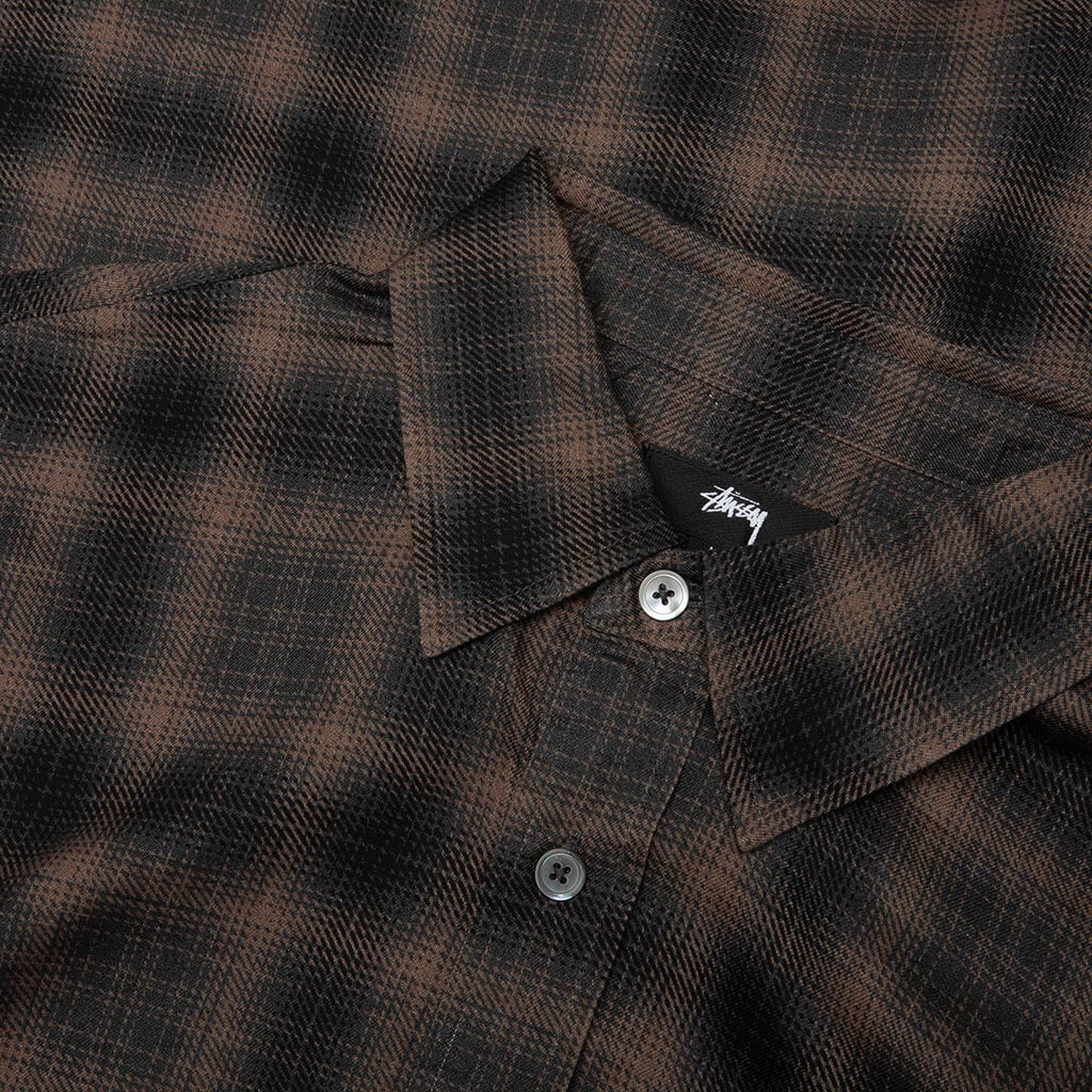 Matthew Plaid Shirt - Brown