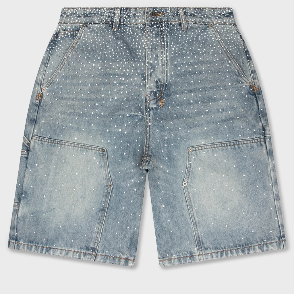 Maxx Operator Denim Short - Duke Crystal