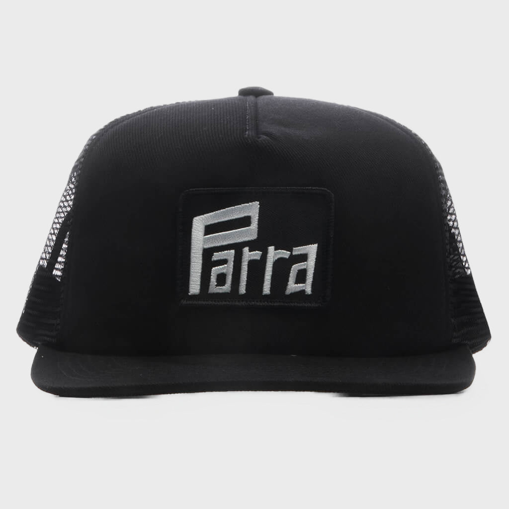 Measuring Tape Logo 5 Panel Hat - Black