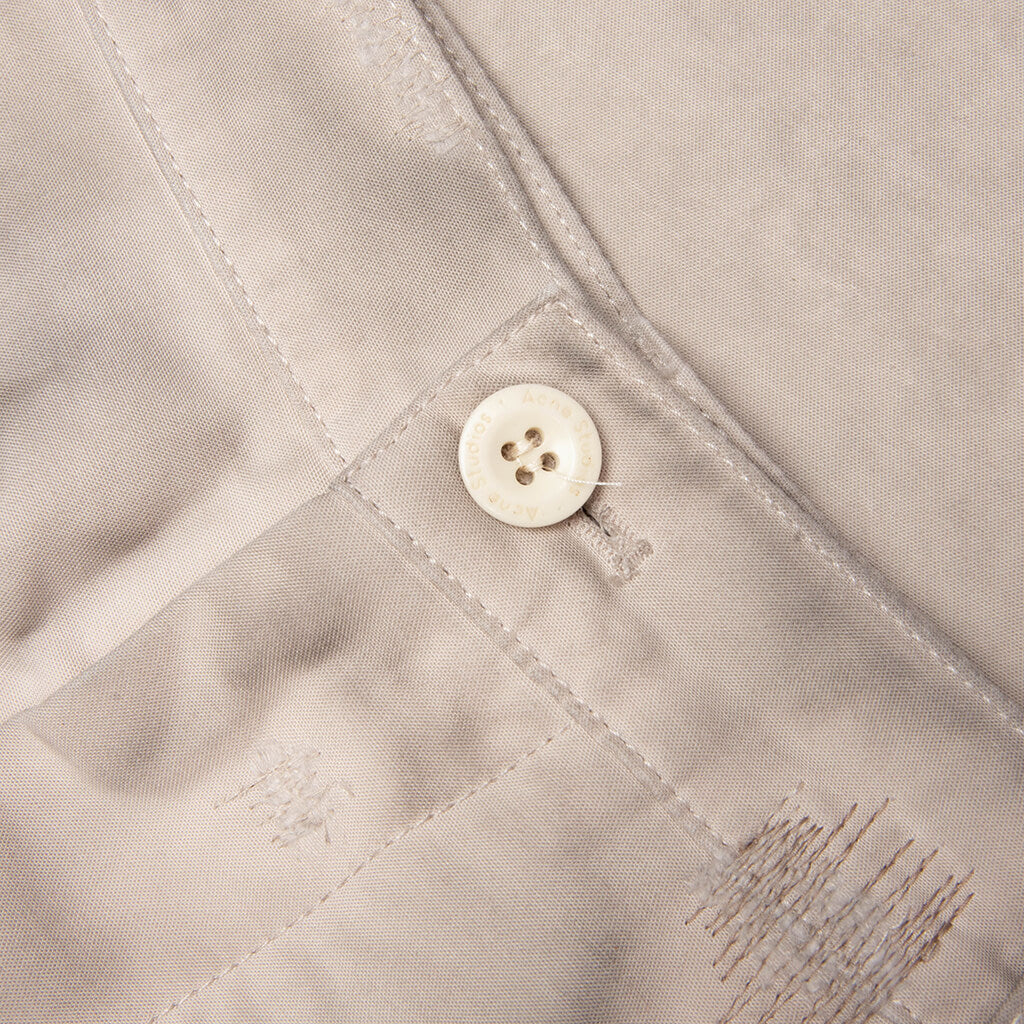 Mended Trousers - Light Taupe