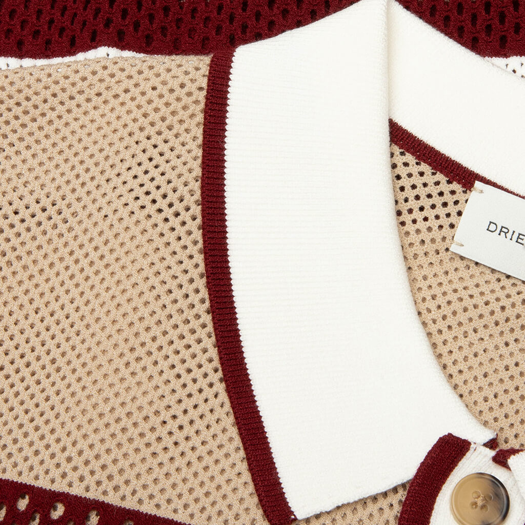 Mercy Stripe 3701 M.K. Polo - Beige