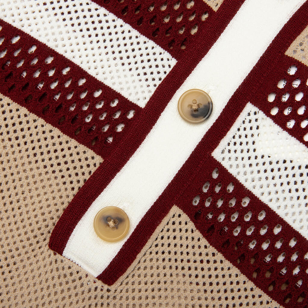 Mercy Stripe 3701 M.K. Polo - Beige