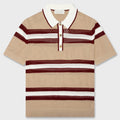 Mercy Stripe 3701 M.K. Polo - Beige