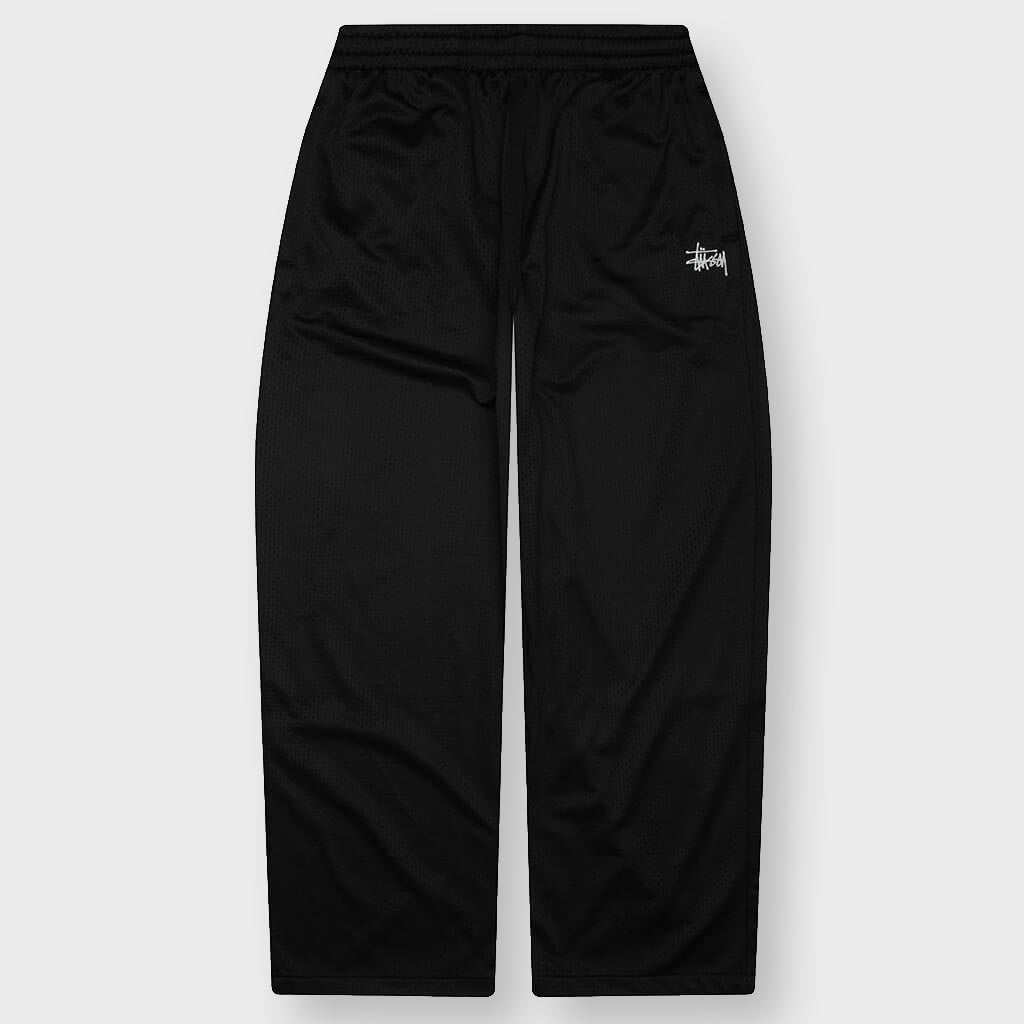 Mesh Track Pant - Black