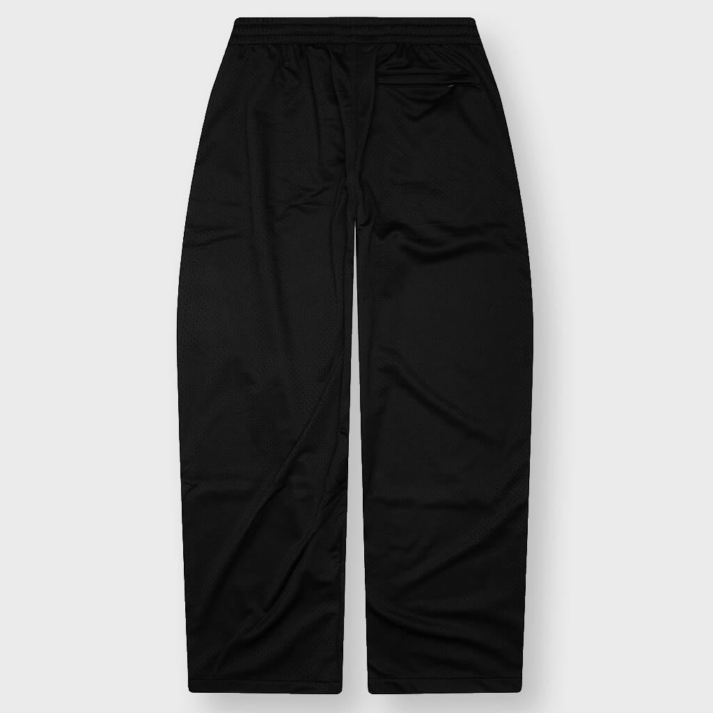 Mesh Track Pant - Black