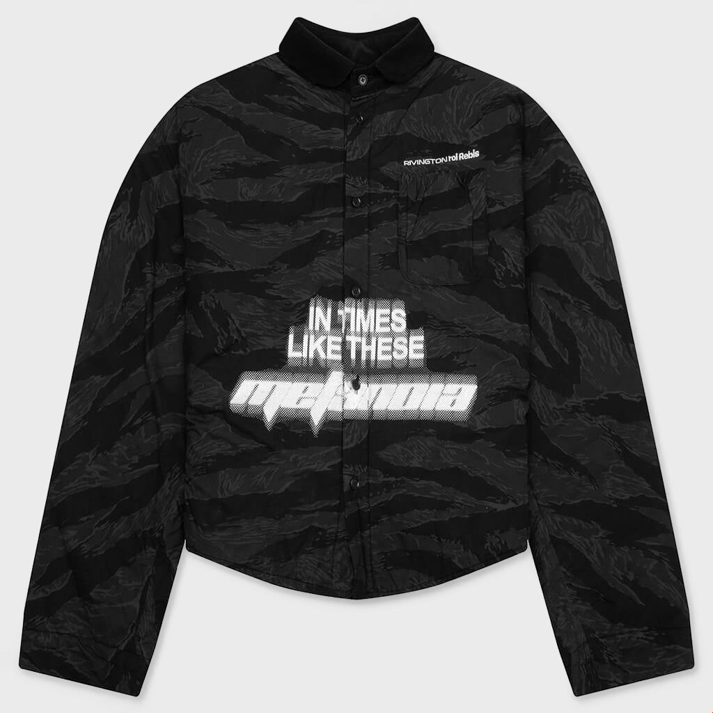 Meta Camo Abraxas Shirt - Black Camo