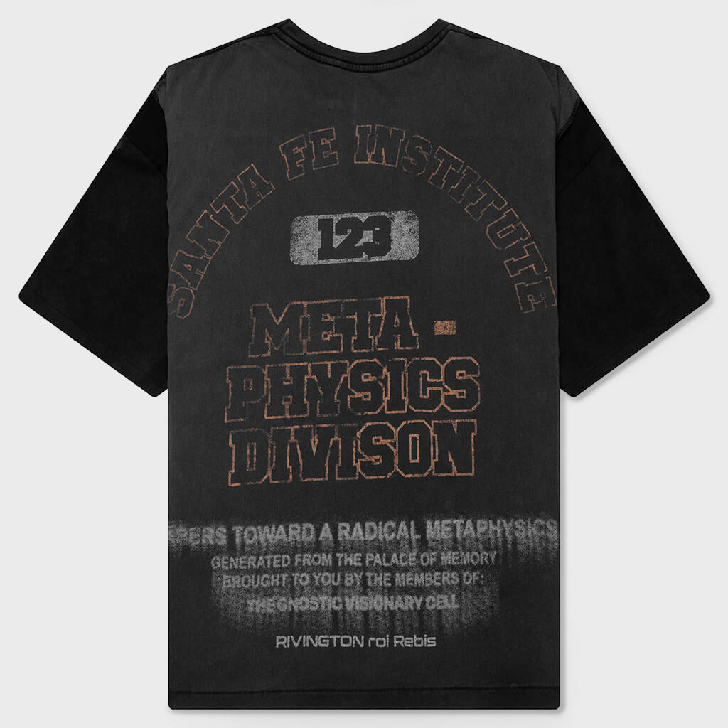 Meta Quad Tee - Faded Black