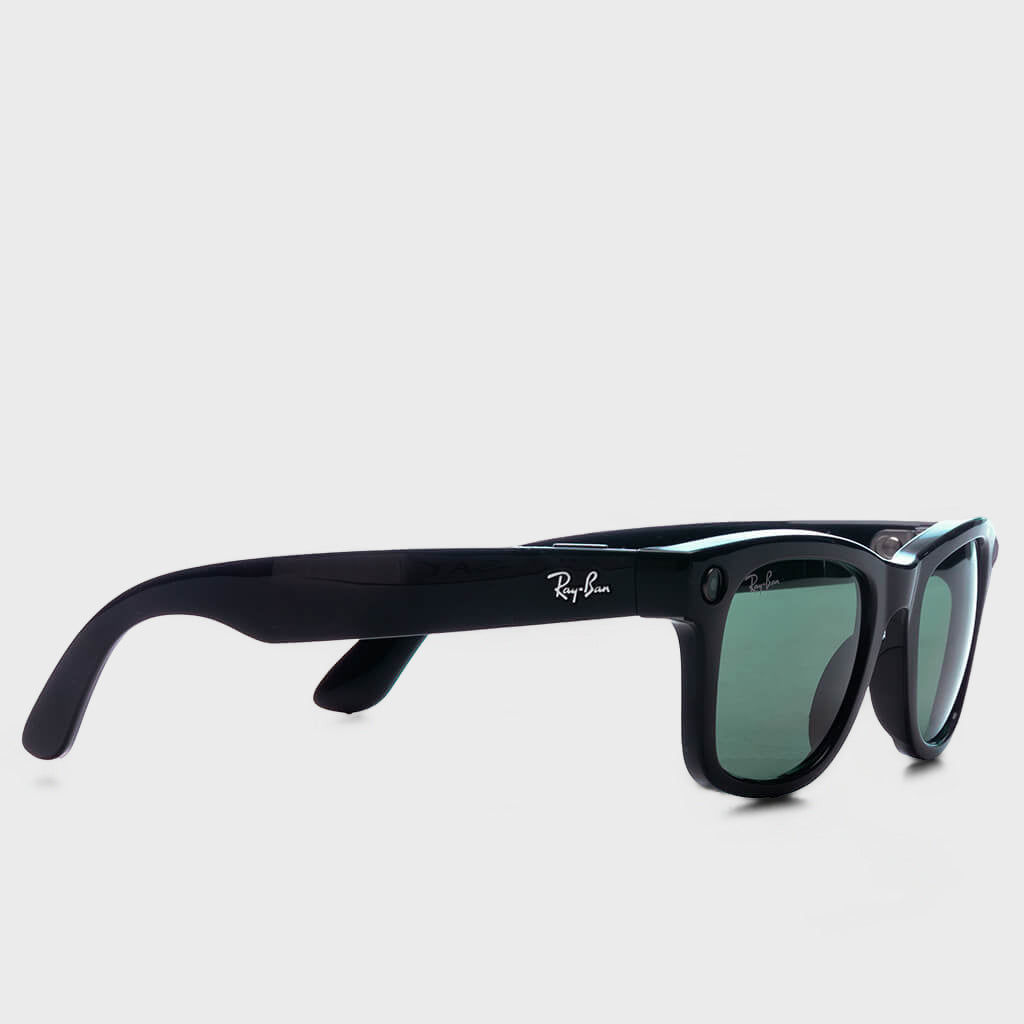 Meta Wayfarer Gen 2 - Shiny Black/G-15 Green