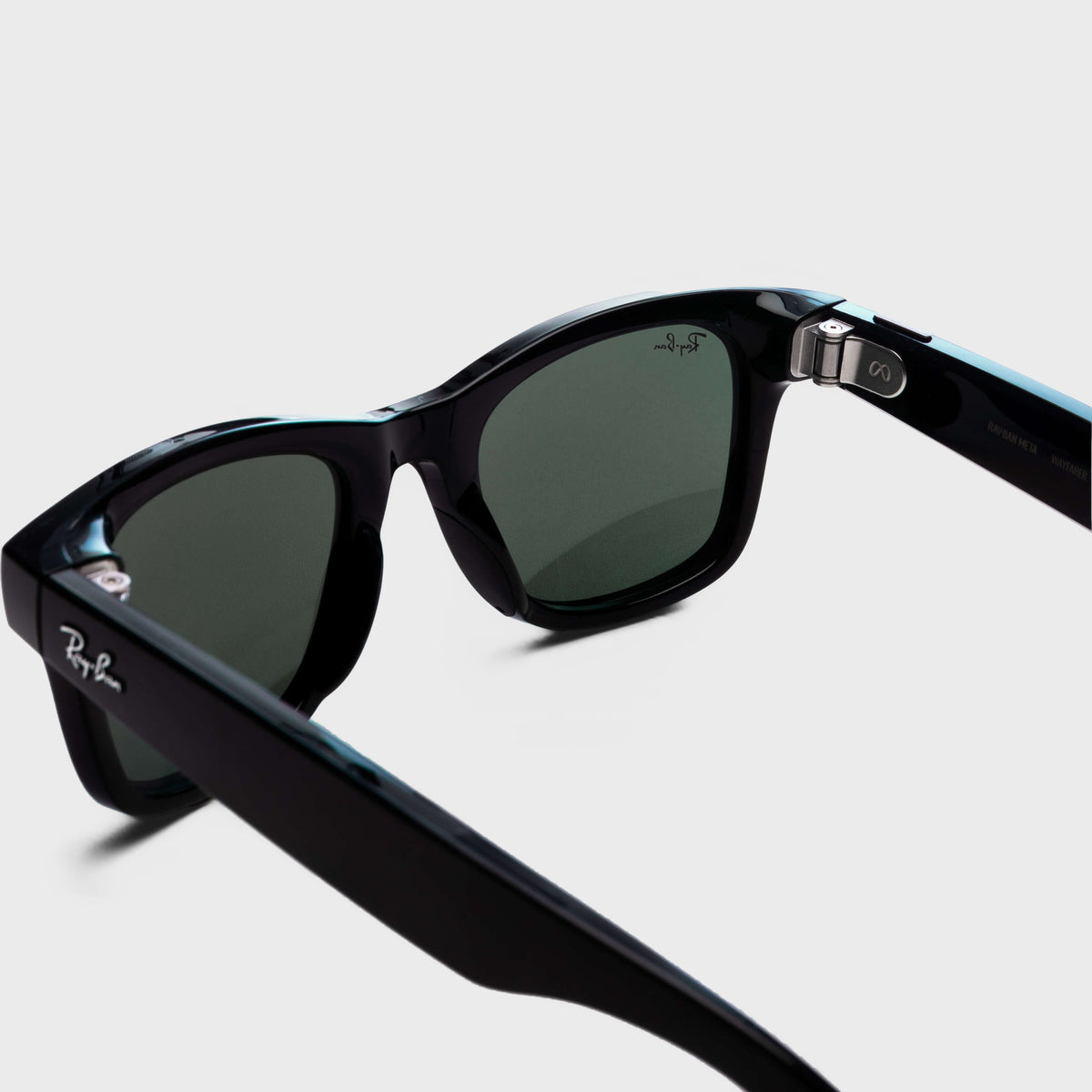 Meta Wayfarer Gen 2 - Shiny Black/G-15 Green
