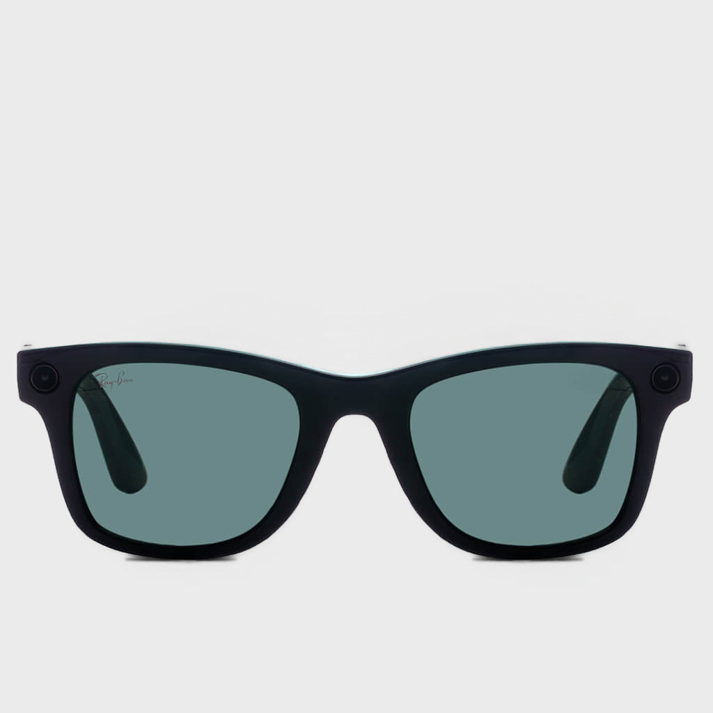Meta Wayfarer Gen 2 - Shiny Black/G-15 Green