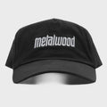 Metal Logo 5-Panel Hat - Black