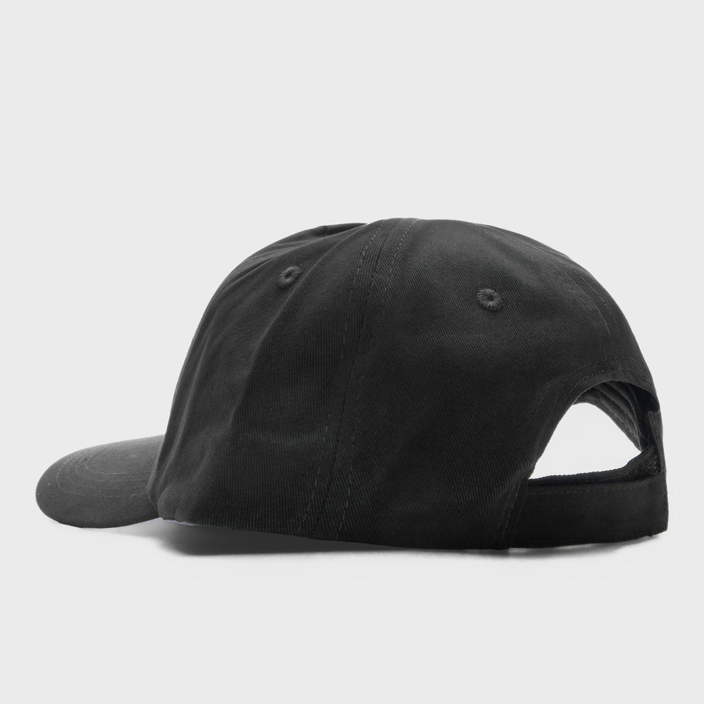 Metal Logo 5-Panel Hat - Black