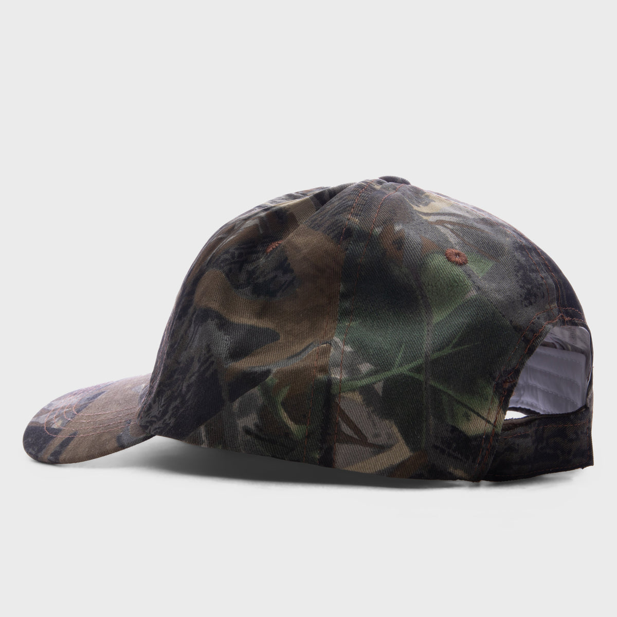 Metal Logo 5-Panel Hat - Real Leaf Camo