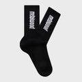 Metal Logo Crew Sock - Black