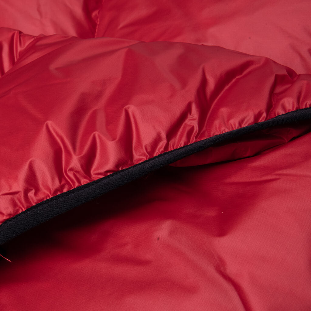 Micro Ripstop Down Mock - Red