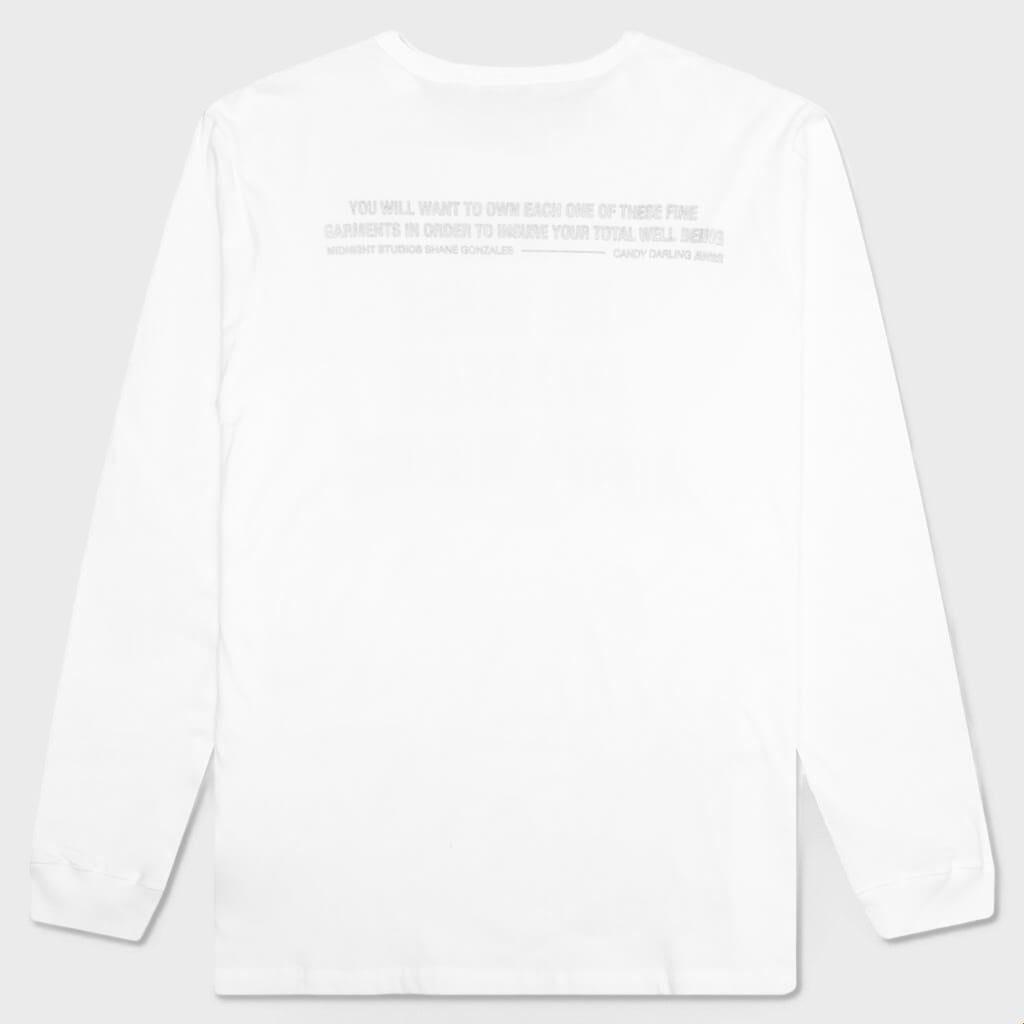 Drugs L/S T-Shirt - White