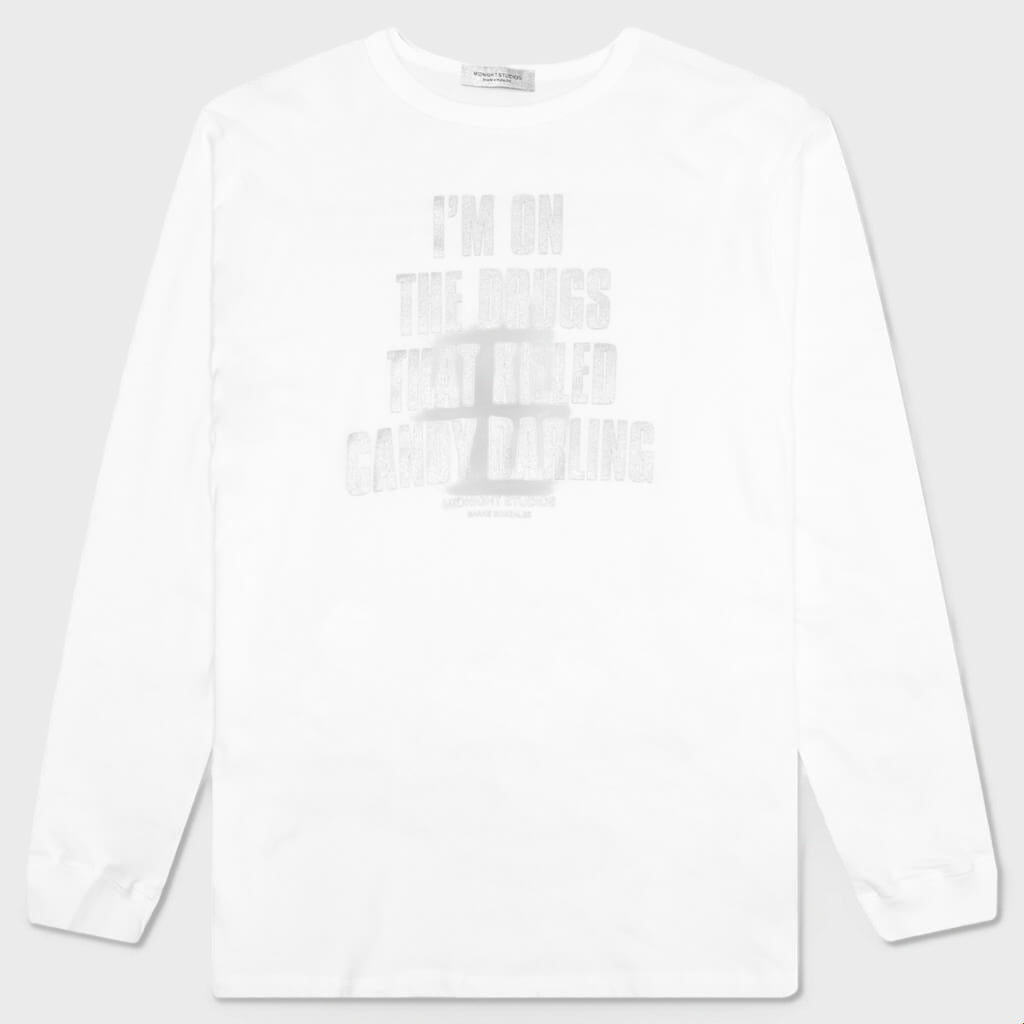 Drugs L/S T-Shirt - White