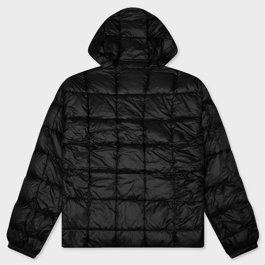 Midweight Hooded Puffer Jacket - Black