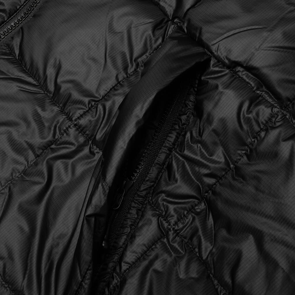 Midweight Hooded Puffer Jacket - Black
