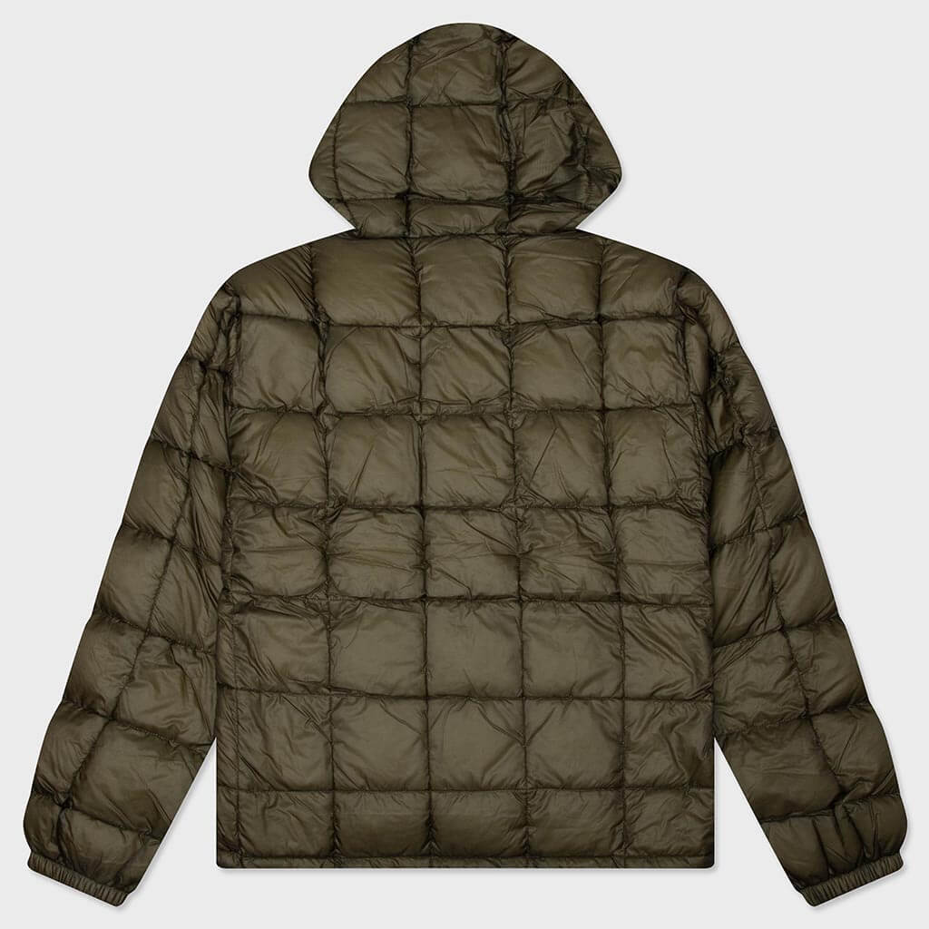 Midweight Hooded Puffer Jacket - Olive