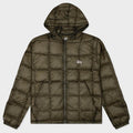 Midweight Hooded Puffer Jacket - Olive