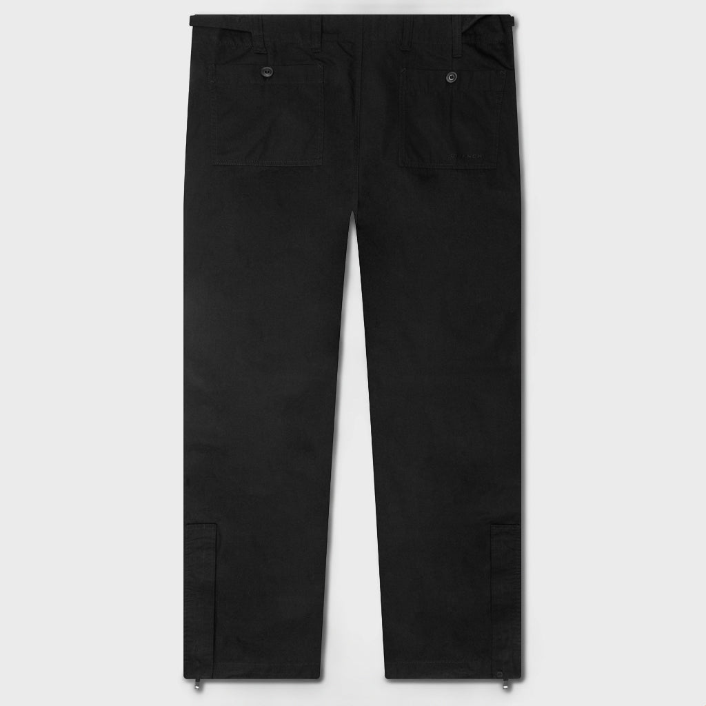Cotton Cargo Pants - Black