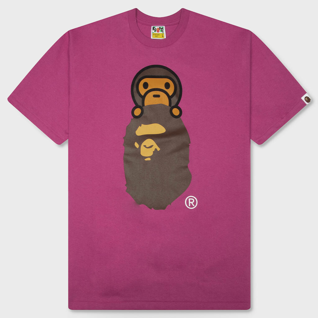 Milo On Ape Head Tee - Pink