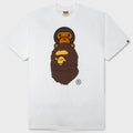 Milo On Ape Head Tee - White