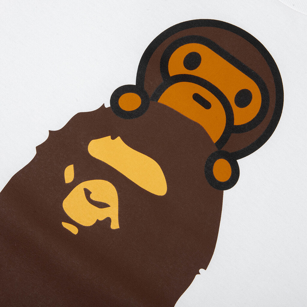 Milo On Ape Head Tee - White