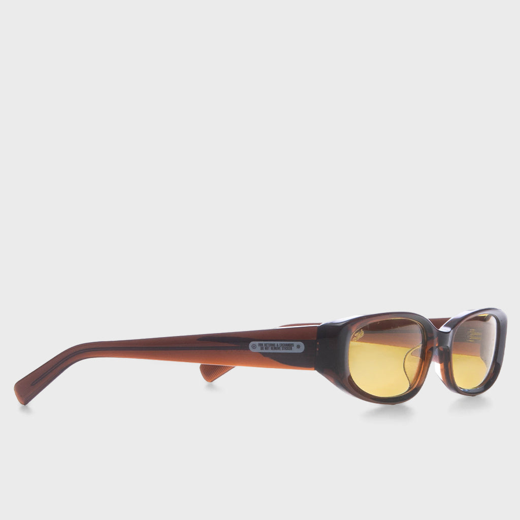 Mira - Espresso/Yellow