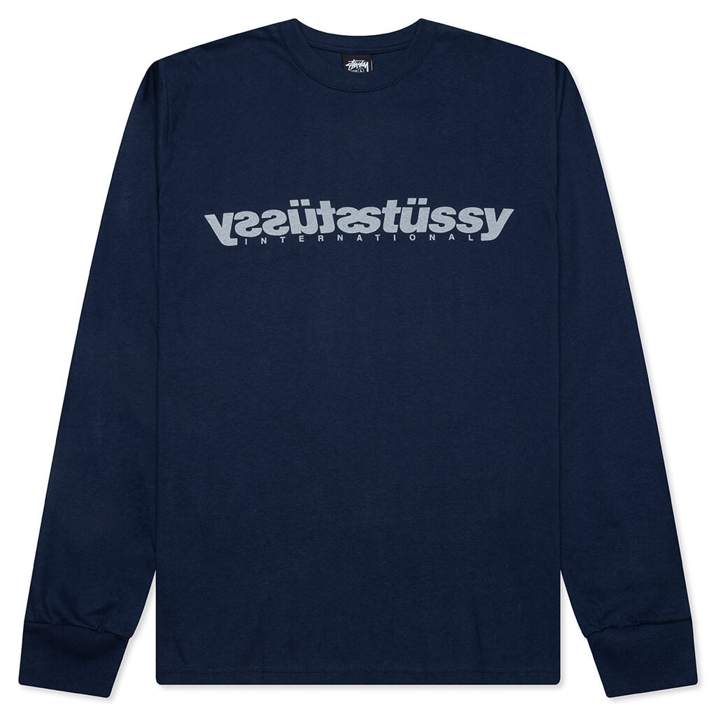 Mirror L/S Tee - Navy