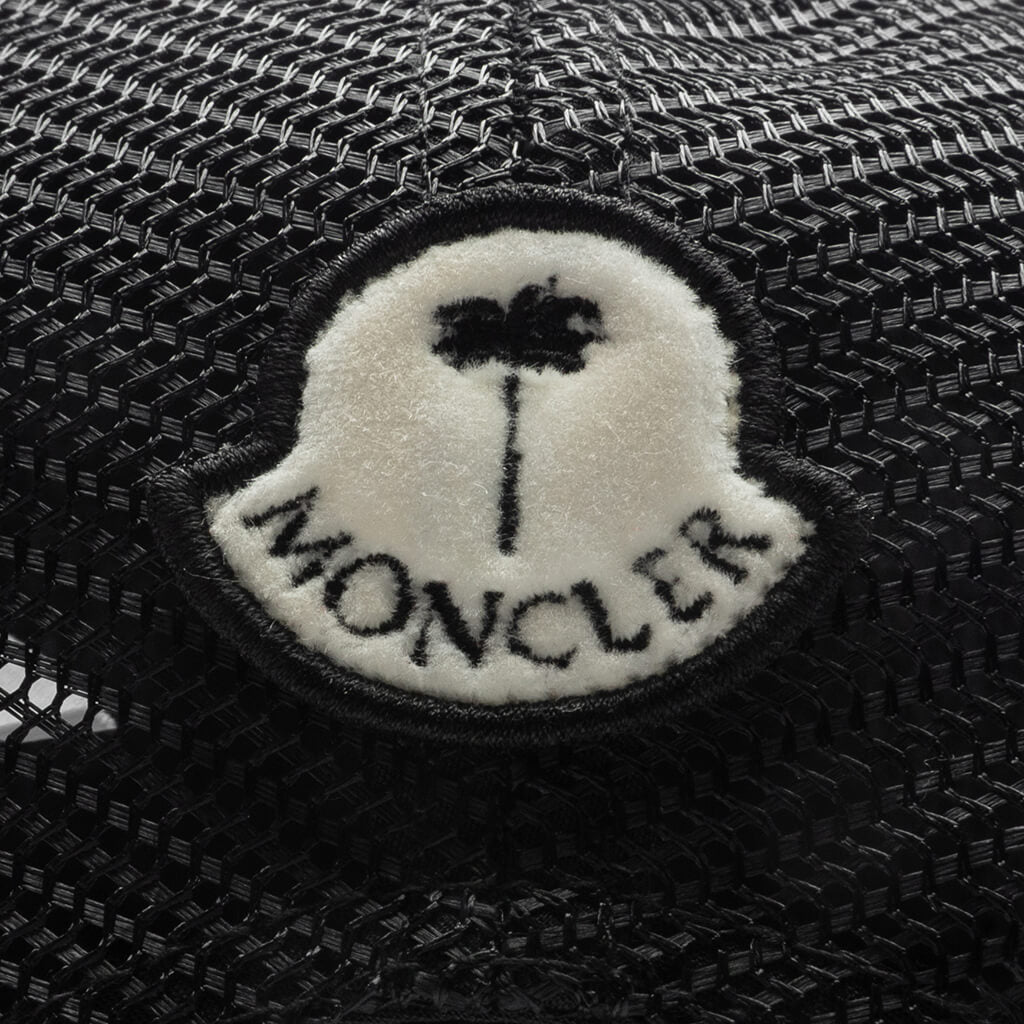 Bear Motif Baseball Cap - Natural