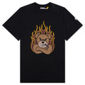 Bear Motif T-Shirt - Black
