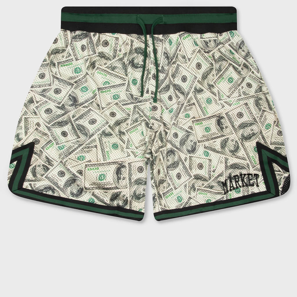 Money Arc Game Shorts - Multi