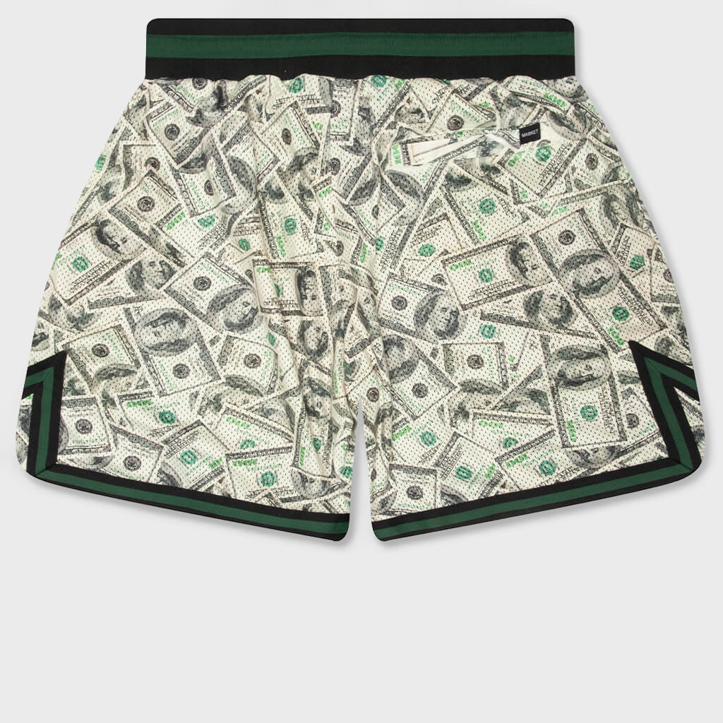 Money Arc Game Shorts - Multi