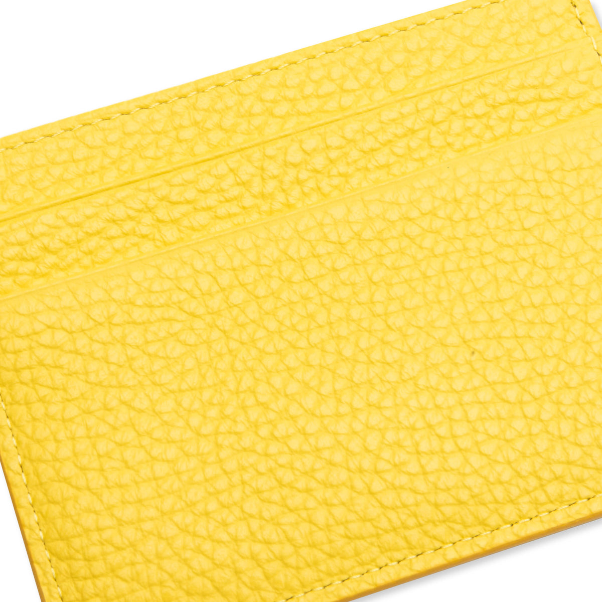 Monogram Cardholder - Yellow