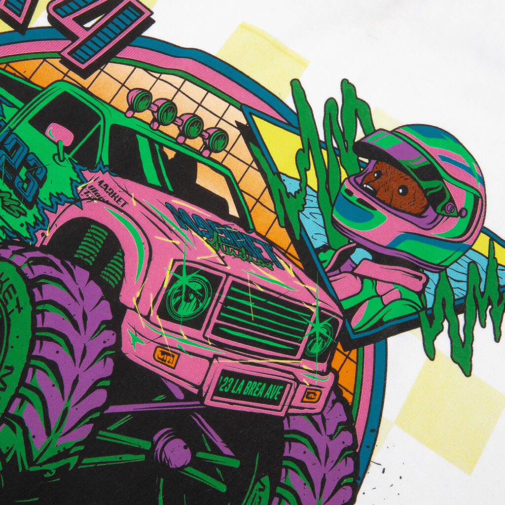 Monster Truck Rally T-Shirt - White