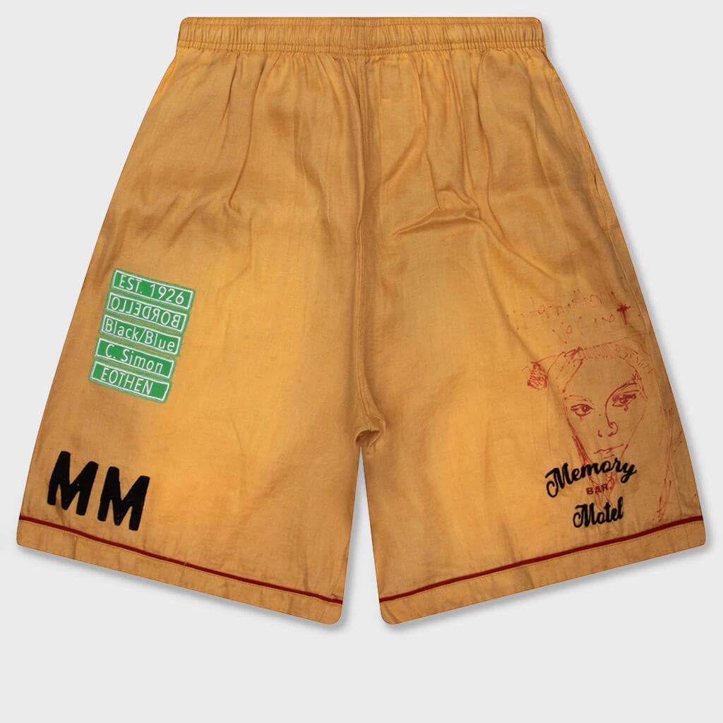 Montauk Bowling Short - Yellow