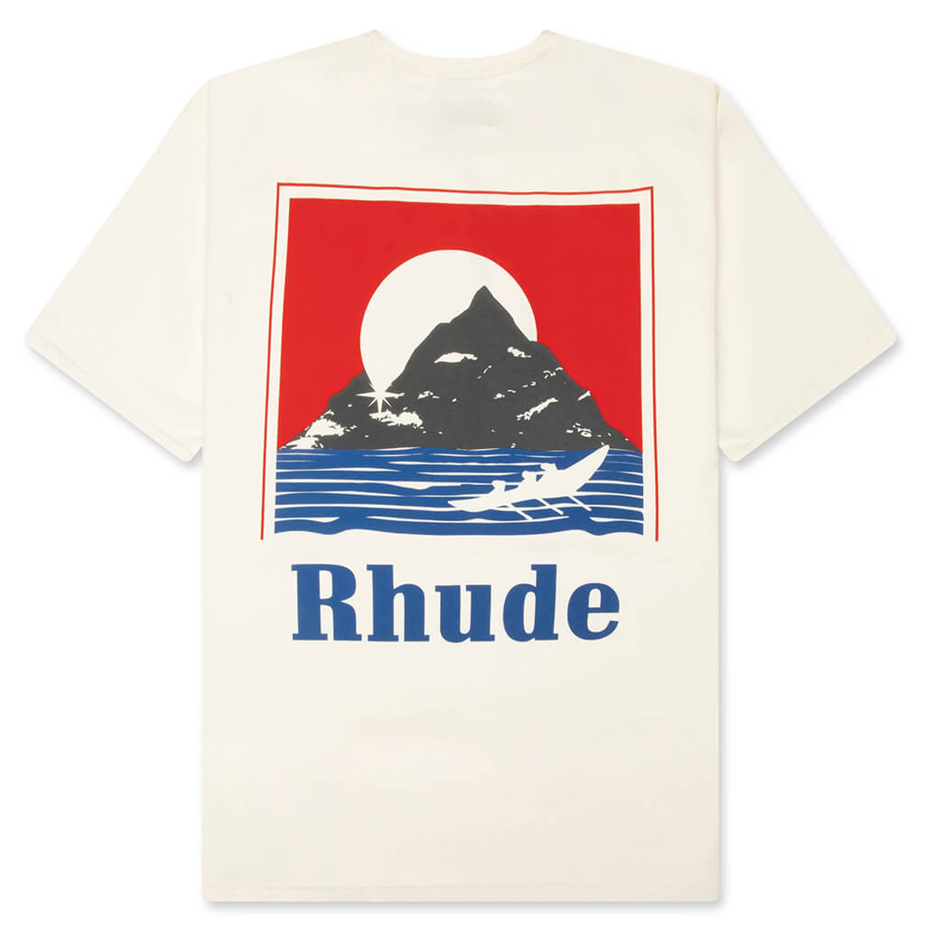 Moonlight Regatta Tee - Vintage White/Red/Blue