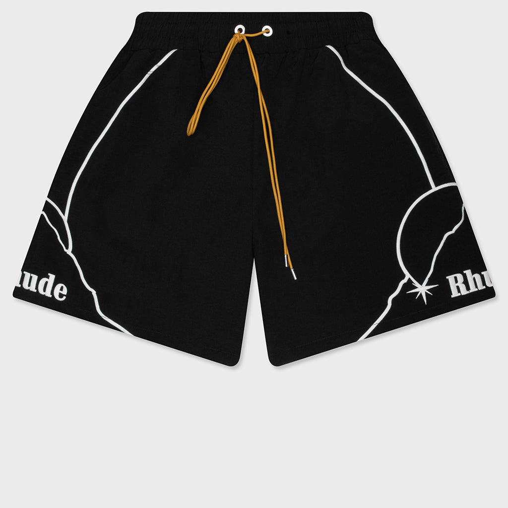 Moonlight Pista Short - Black/White