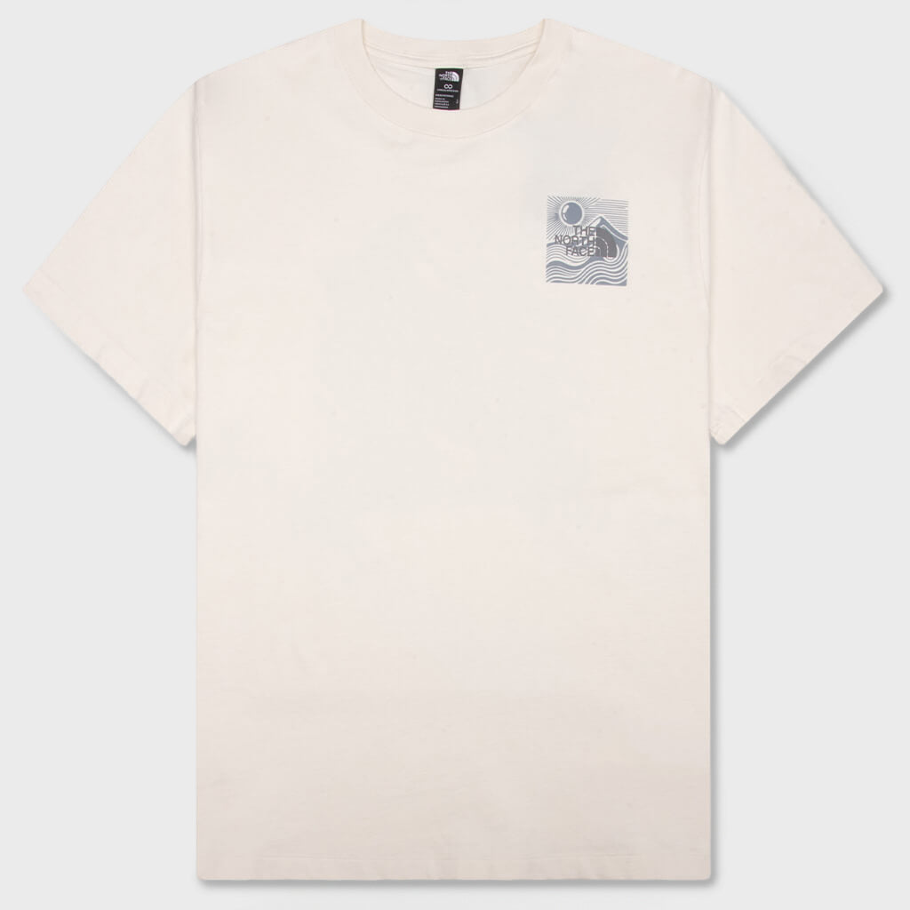 Mountain Escape Relaxed S/S Tee - White Dune